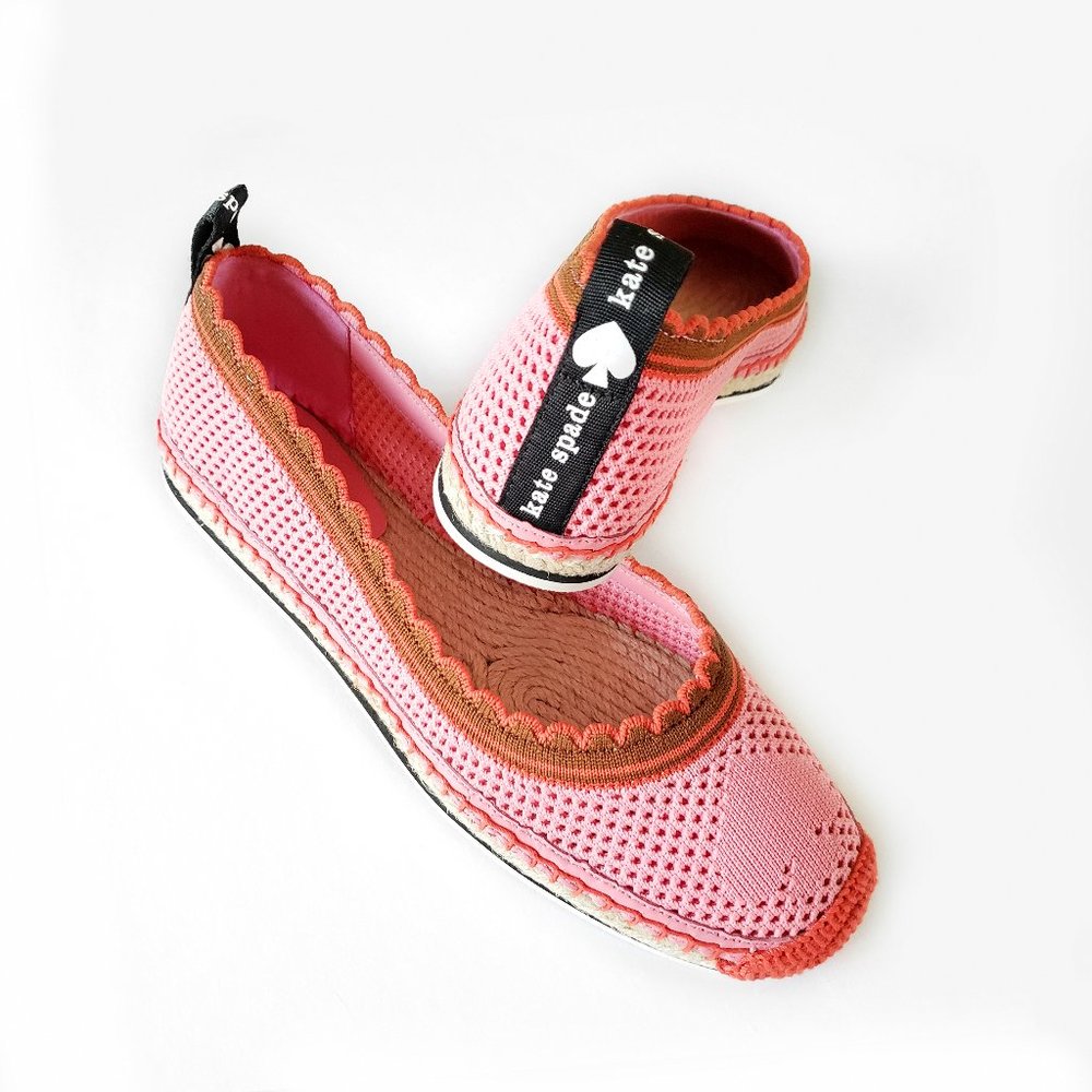 Kate Spade Knottingham Knit Espadrille Flats NEW